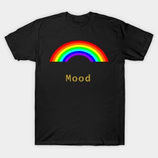 Gold Mood Rainbow of Positivity T-Shirt